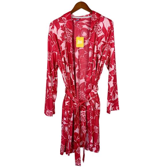 New RipSkirt Swim Coverup Red Paradise Sun Robe Beach Pockets Hood Womens XL XXL - Picture 1 of 11